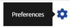 The configure gear icon in message preferences