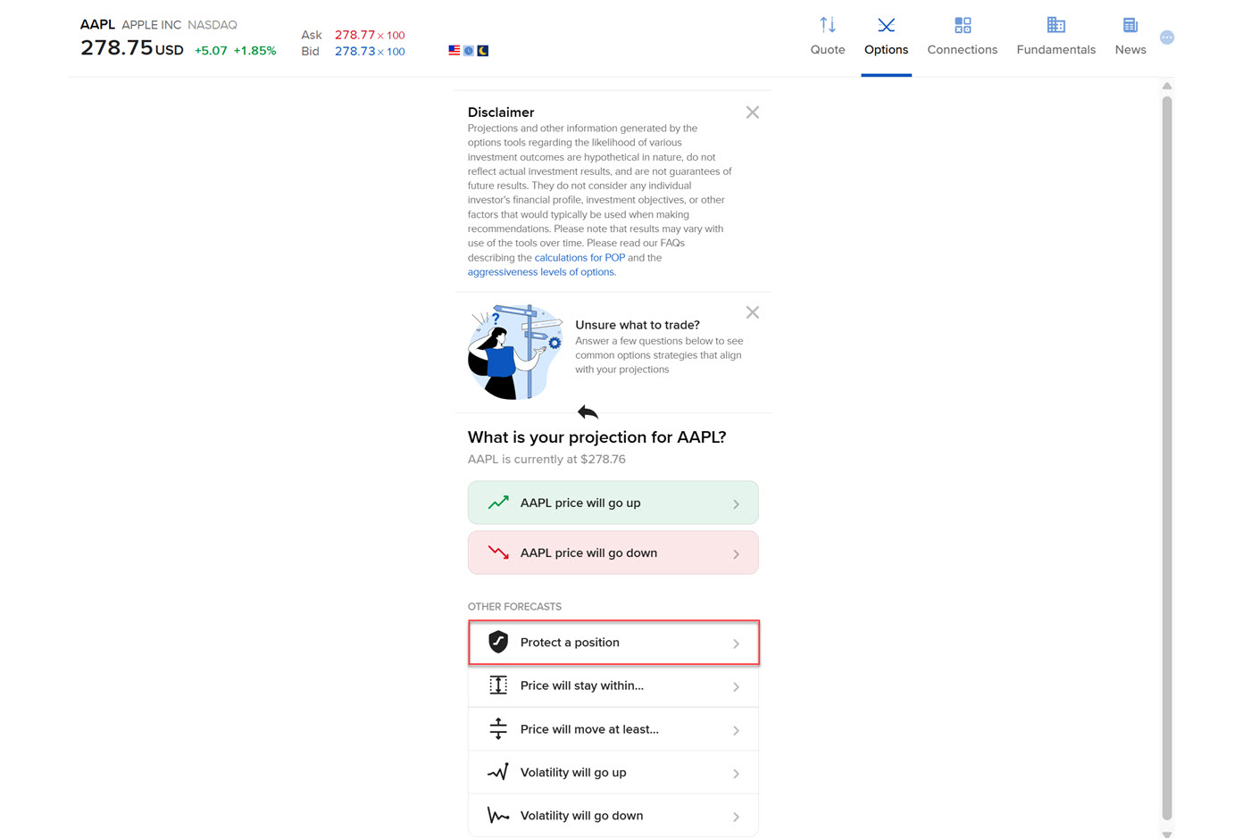 Protective Collar Option Strategy