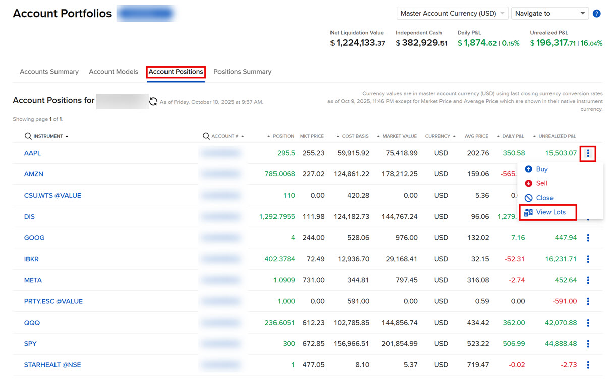 Image of the view expired messages in Portal. 