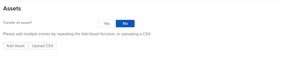 The ACATS full or partial transfer option in portal. 