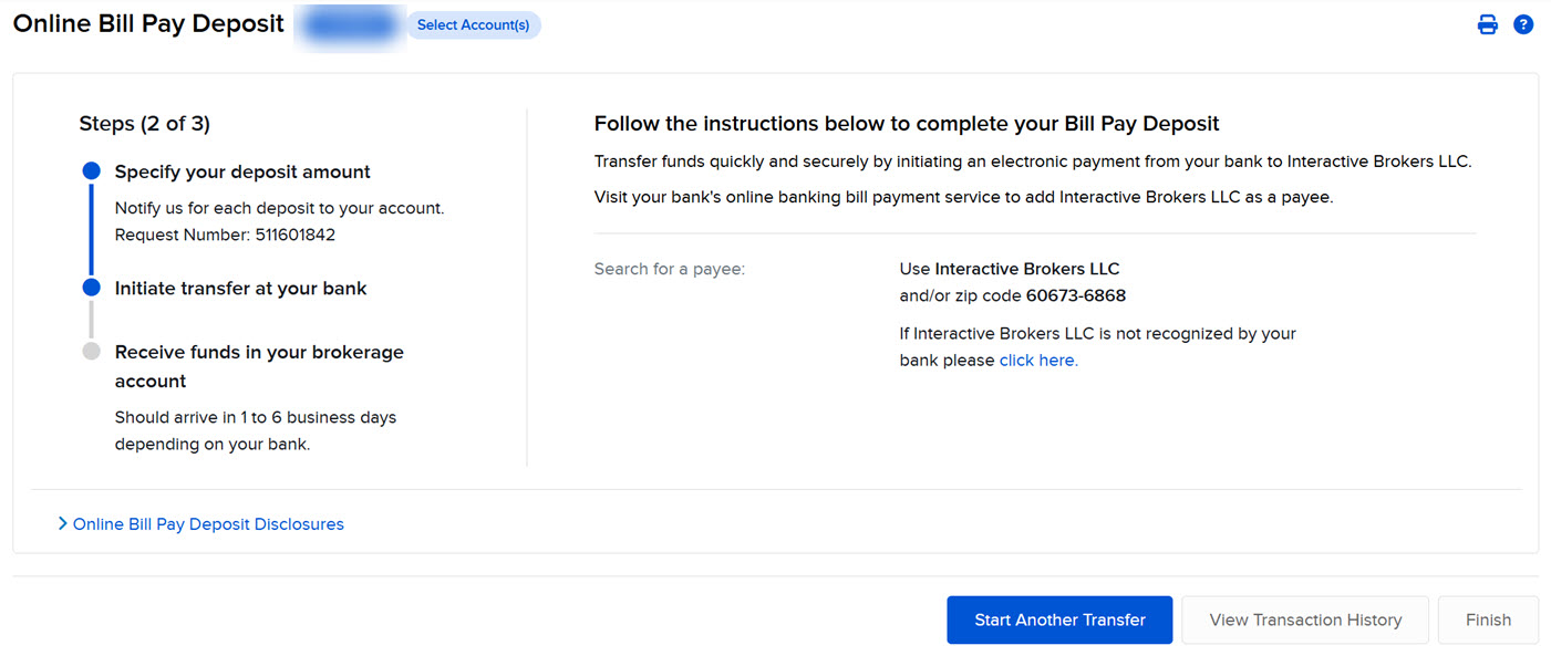 Image of the online bill pay instructions in Portal. 