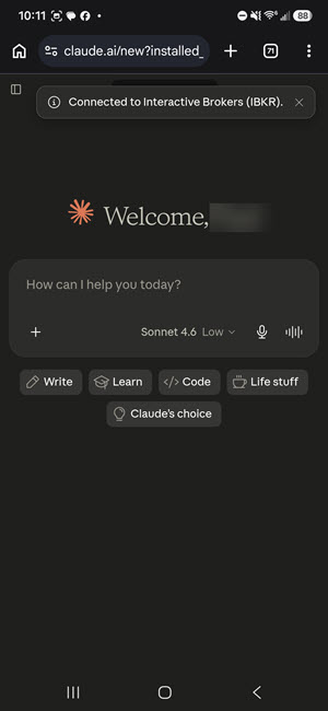 AI Connected for Instructions for Android in Mobile