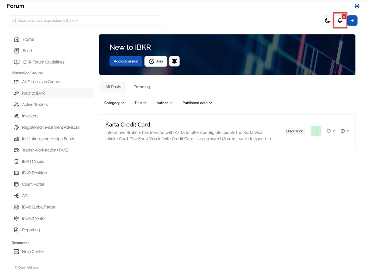 Receive Notifications for Forums in Portal