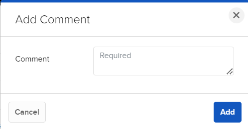 The enter text panel. 