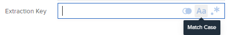 The eCAM match case search. 