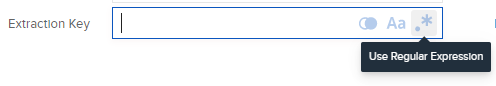 The eCAM use regular expression search