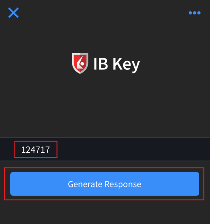 The iphone ibkr mobile generate response menu