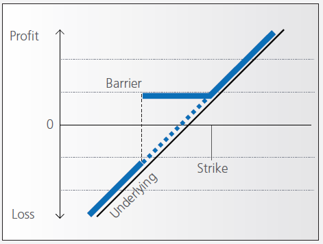 A sample bonus certificates graph