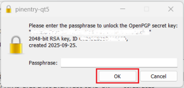 The PGP Passphrase