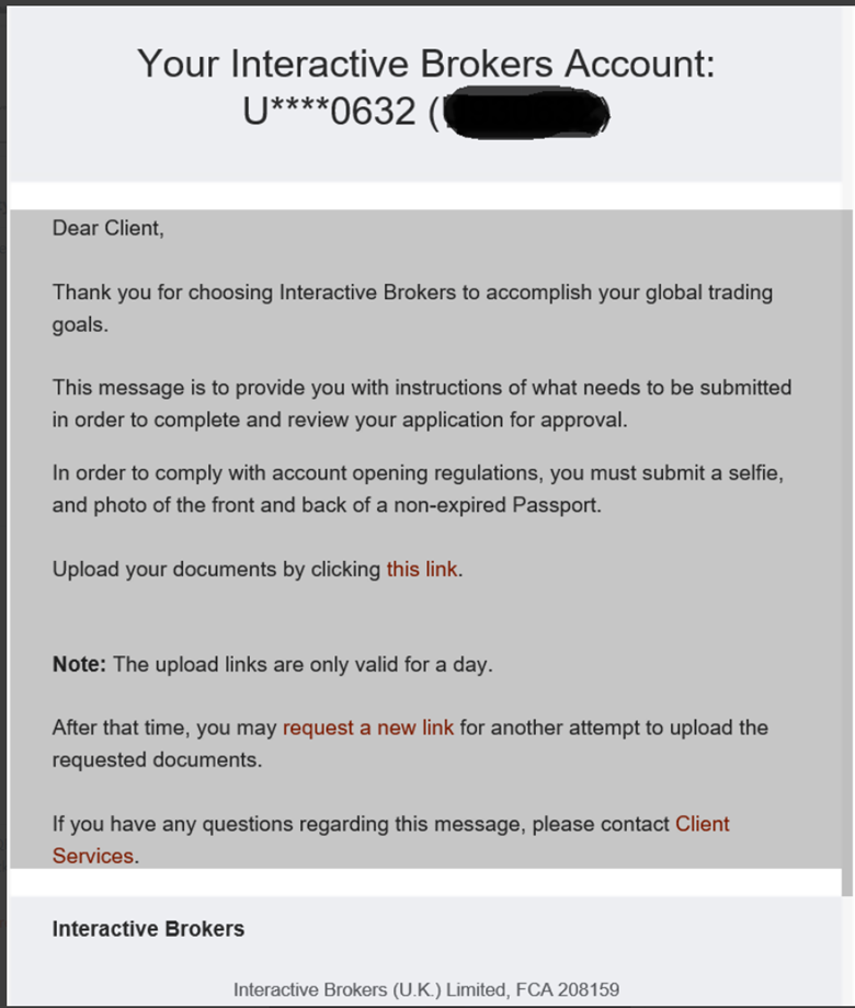 The Au10tix client email