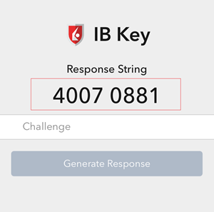 the Iphone ibkr mobile reponse string. 