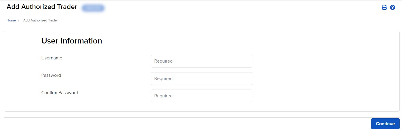 Add a Trading Partition