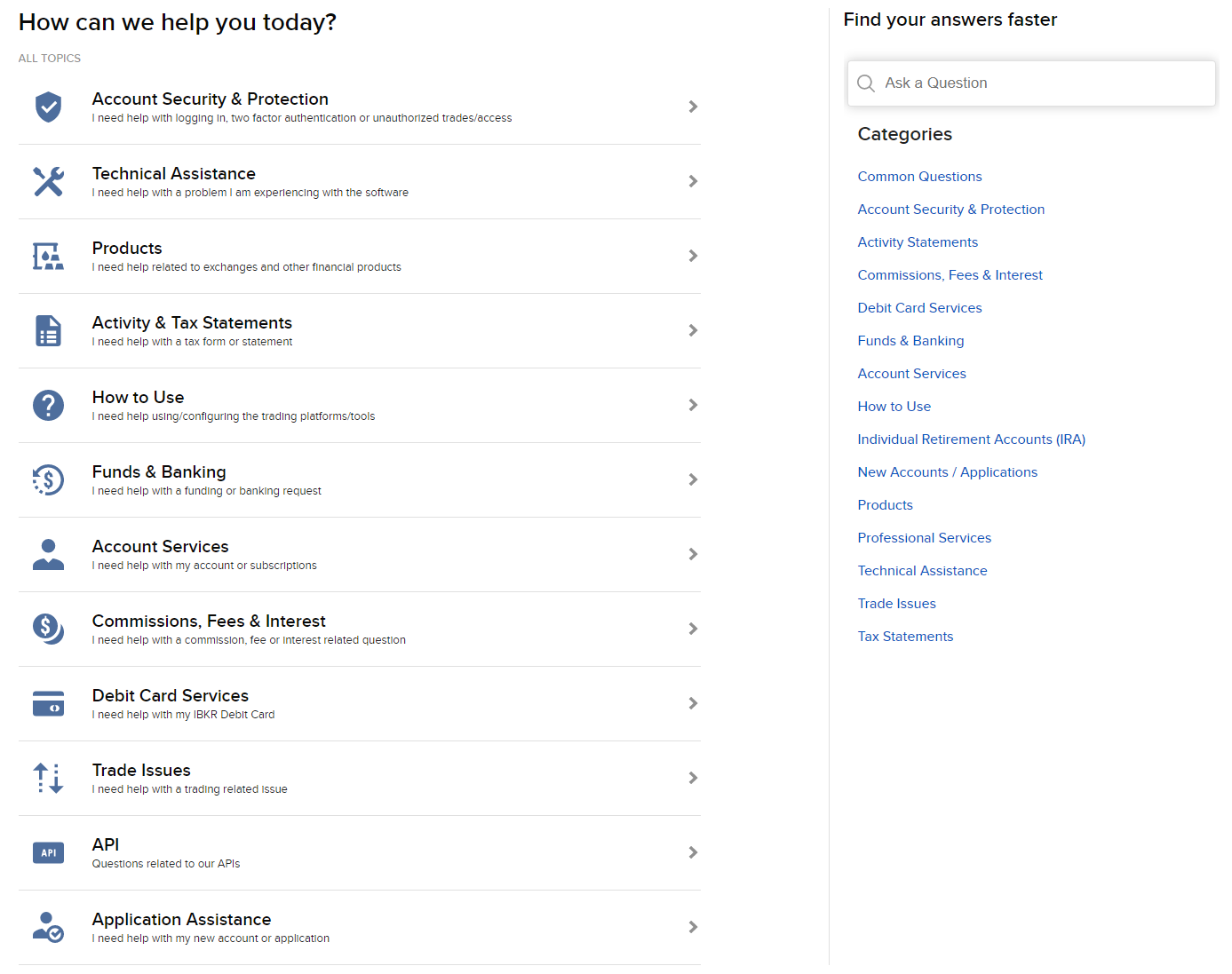 The live chat menu in org. portal. 