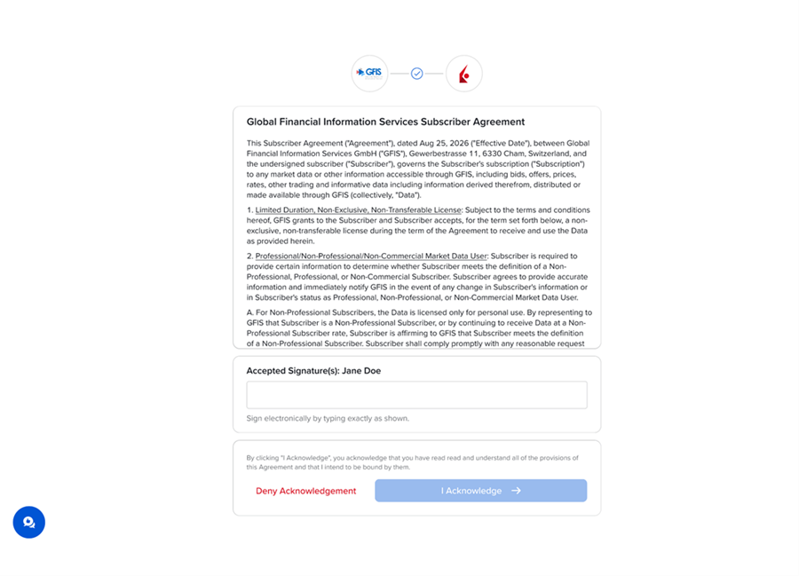 Agreements for AI Instructions in Portals