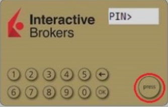The digital security card+ press button