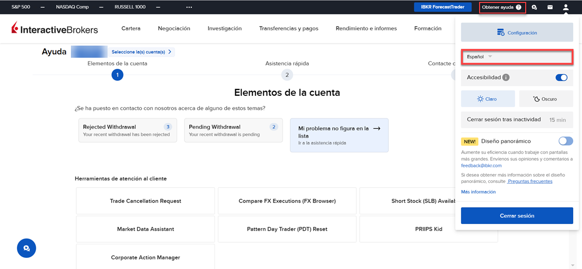 Help for Non-English Users