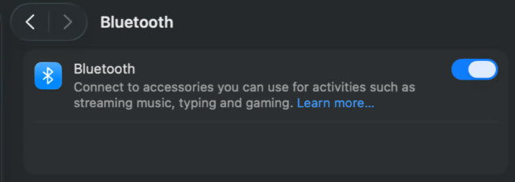 Bluetooth for MacOS for Passkey