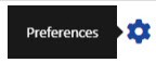 Image of the configure gear icon in message preferences